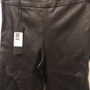 Diesel black gold 100% lamb leather trousers